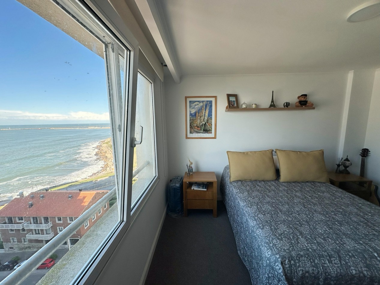 Departamento 2 ambientes con vista al mar