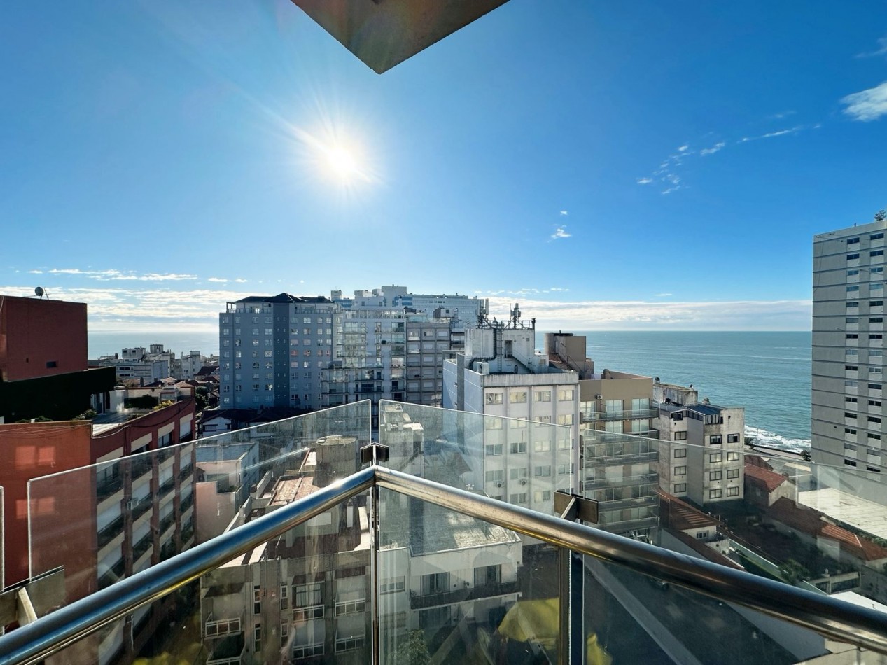 Departamento 2 ambientes con vista al mar
