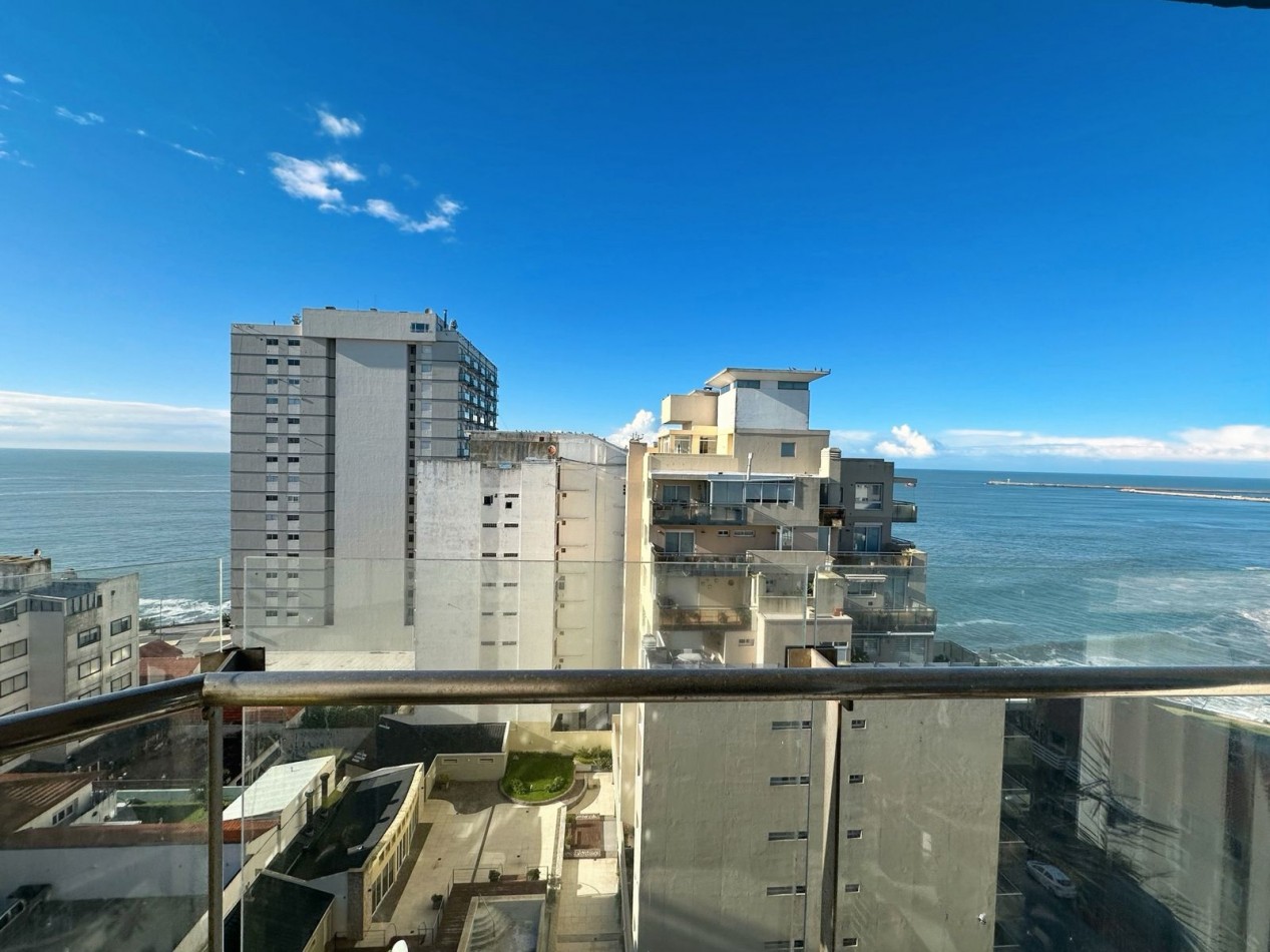 Departamento 2 ambientes con vista al mar