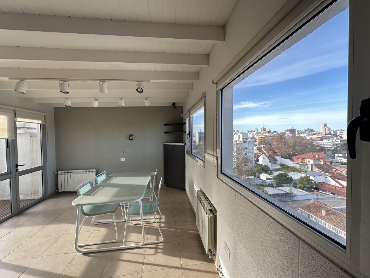 Departamento con terraza propia barrio Chauvin
