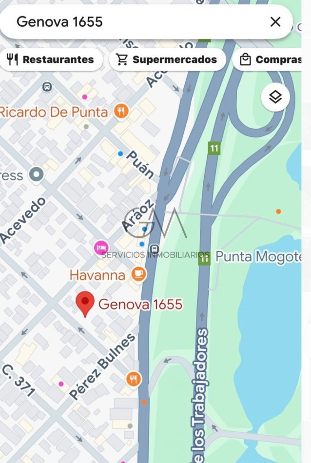 Lote en venta Punta Mogotes