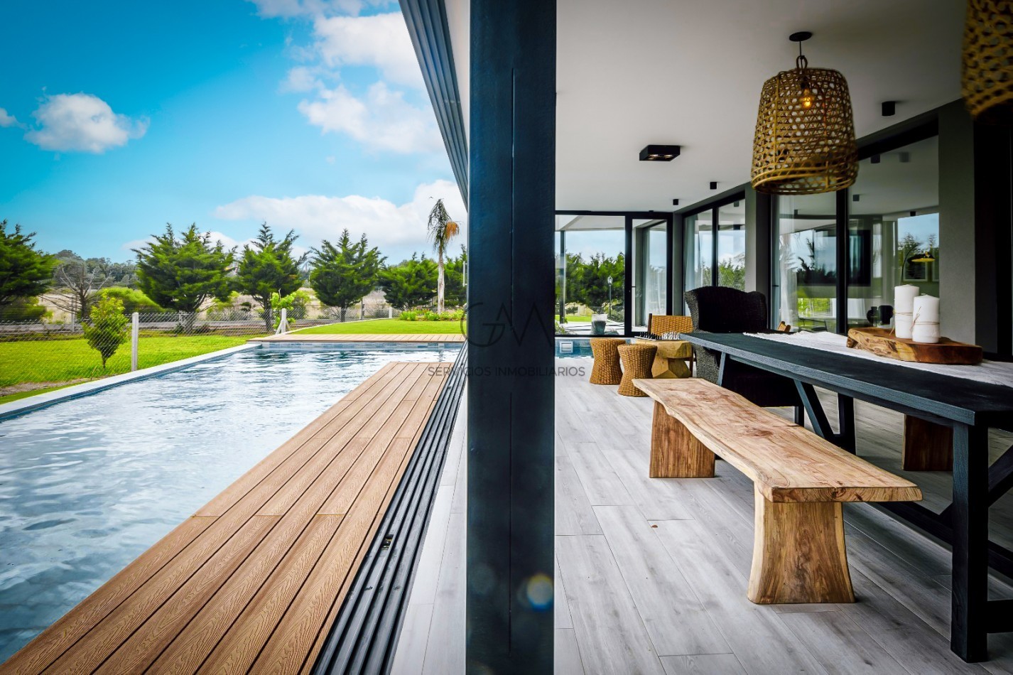 Moderna casa en barrio privado Casonas del Haras