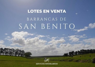 Lotes en Venta Barrancas de San Benito